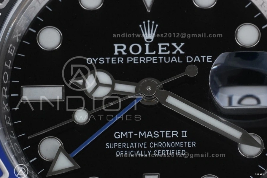 SS Edition Master 1:1 New II Oyster 126710 Bracelet SH3285 BLNR On ARF GMT V2 Best Batman 904L 0319